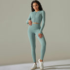 9310 long sleeve+trousers set-blue gray