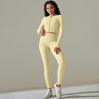 9310 long-sleeved+trousers set-Khaki