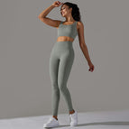 6621 vest+trousers set-gray AB
