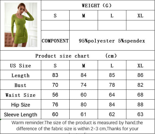Women's Long Sleeve Dress Scoop Neck Backless Bodycon Party Club Mini Dresses