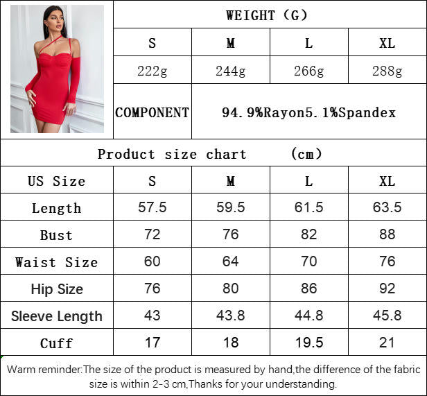 Women's Sexy Long Sleeve Off Shoulder Spaghetti Strap Bodycon Mini Dress