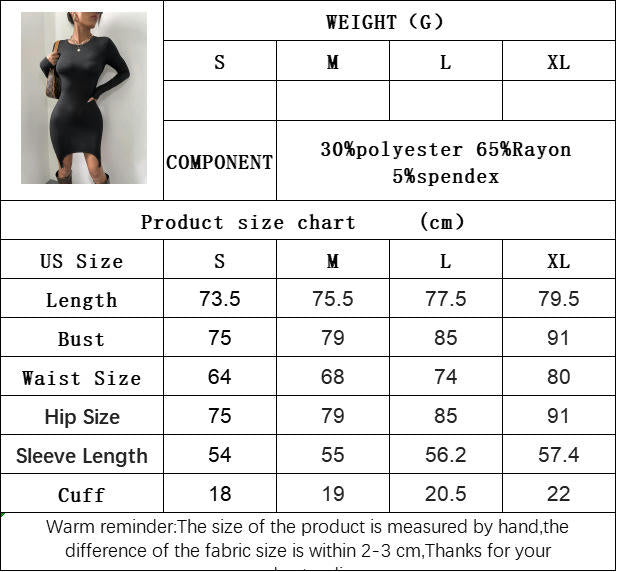 Womens Sexy Crew Neck Long Sleeve Mini Dress Casual Bodycon Short Dress