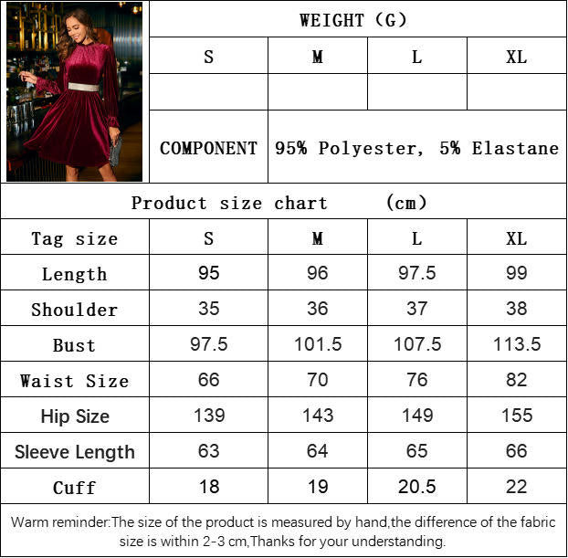 Womens Long Sleeve Velvet Mini Dresses Mock Neck A Line Swing Cocktail Party Dress