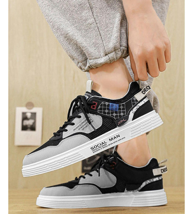 Men Lightweight Sneakers Fashion Men Mesh Mountaineering Casual Shoes