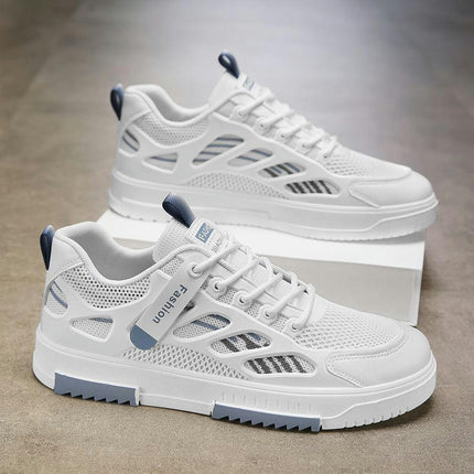 Mens Four Seasons Mesh Lightweight Non-Slip Comfortable Sneakers