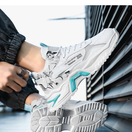 Men's Casual Working Athletic Gym Running Shoes Breathable Lightweight Outdoor Sneakers