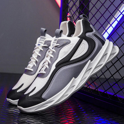 Mens Running Shoes Fashion Lightweight Breathable Walking Sneakers