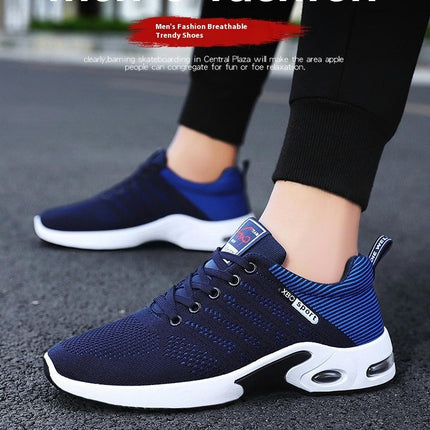 Running Shoes for Men Lightweight Tennis Shoes Athletic Air Cushion Non Slip Breathable Sneakers