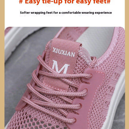 Womens Walking Shoes Flat Lightweight Work Casual Comfy Shoes