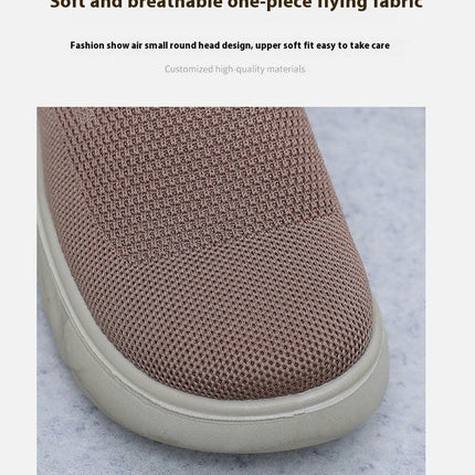 Leisure Women's Slip On Travel Soft Sole Comfortable Shoes Outdoor Walking Shoes
