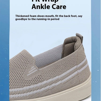 Leisure Ladies Slip On Travel Soft Sole Comfortable Outdoor Fashion Shoes