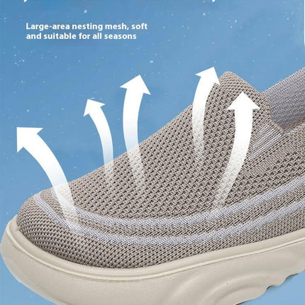 Leisure Ladies Slip On Travel Soft Sole Comfortable Outdoor Fashion Shoes
