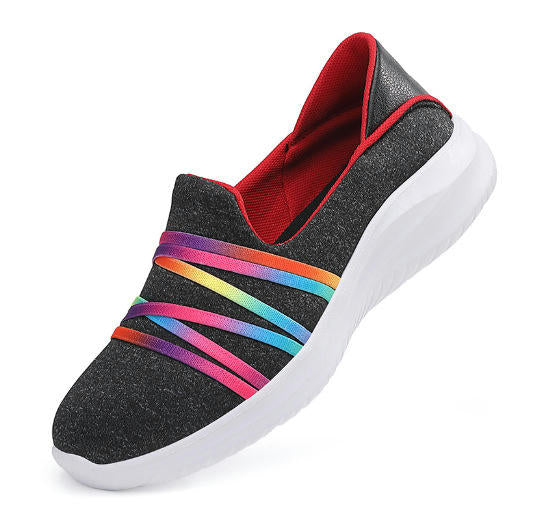 Women's Slip On Shoes Casual Fashion Breathable Walking Shoes