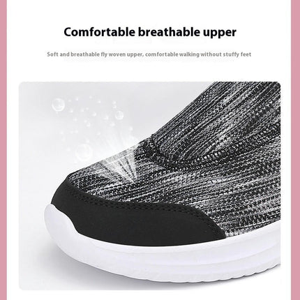 Women's Slip On Shoes Casual Fashion Breathable Walking Shoes