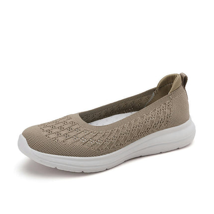 Slip On Walking Shoes Women Lightweight Sneakers Work Hiking Running Shoes