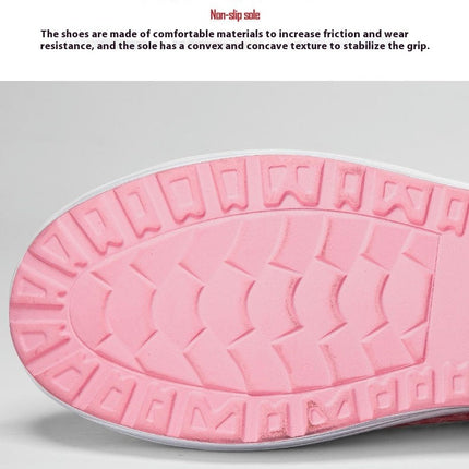 Women Fashion Outdoor Slip On Shoes Lightweight Breathable Non-Slip Walking Shoes