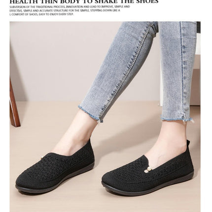 Women's Low Top Shoes Fashion Comfortable Slip On Non Slip Shoes