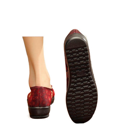 Women's Slip On Flat Shoes Comfortable Lightweight Walking Shoes