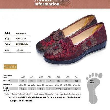 Women's Slip On Flat Shoes Comfortable Lightweight Walking Shoes
