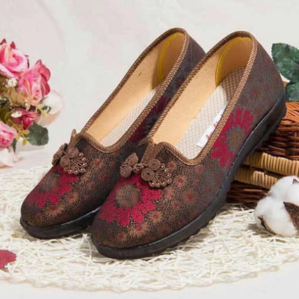 Women's Slip On Flat Shoes Comfortable Lightweight Walking Shoes
