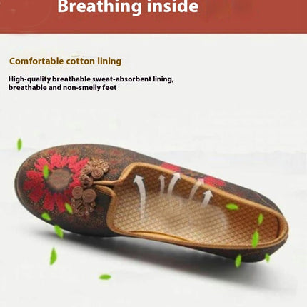 Women's Slip On Flat Shoes Comfortable Lightweight Walking Shoes