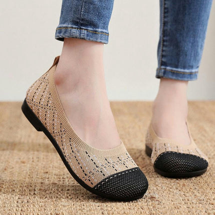 Women's Flats Slip On Shoes for Lightweight Comfortable Walking Dressy Shoes