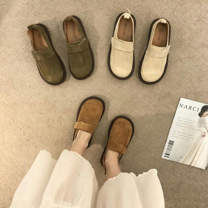 Women's Classic Comfort Cute Slip-Ons Casual Shoes Lightweight Walking Flats