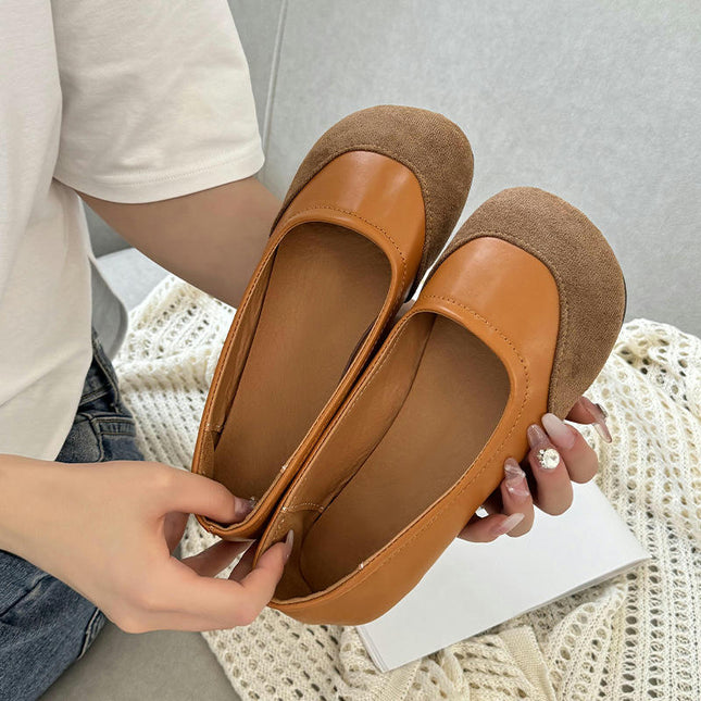 Women's Casual On Flat Shoes Classy and Comfortable Walking Slip On Shoes