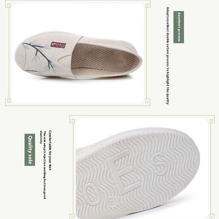 Women Walking Athletic Casual Breathable Comfortable Slip On Shoes