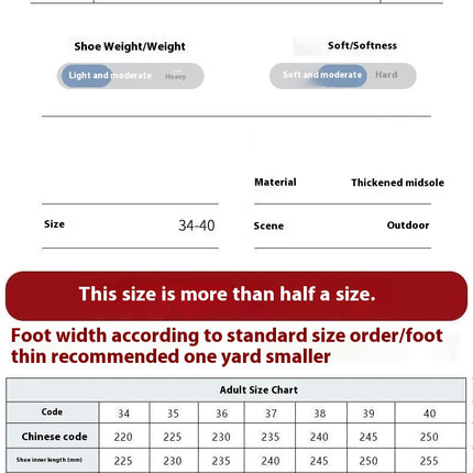 Outdoor Casual Slip-On Shoes Fashion Women's Breathable Shoes