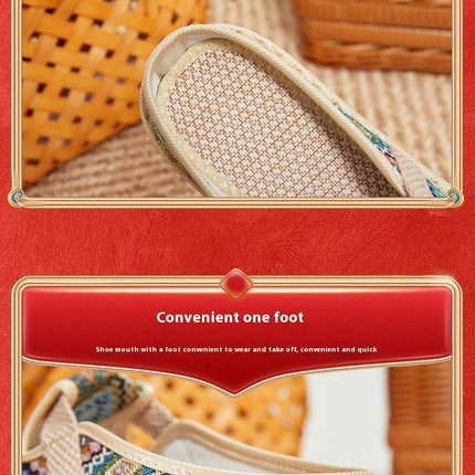 Leisure Women Slip On Travel Soft Sole Comfortable Shoes Outdoor Fashion Shoes
