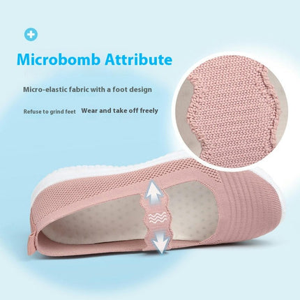 Women's Sneakers Leisure Fashion Slip-on Casual Breathable Outdoor Shoes Women's Sneakers