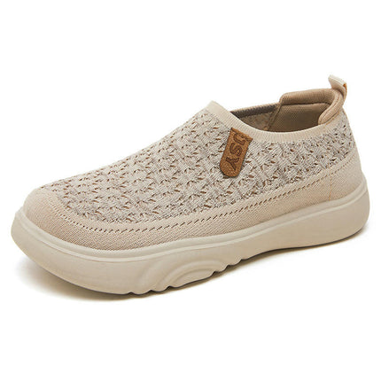 Slip ins Womens Slip on Sneakers Hands Free Walking Maternity Shoes with Arch