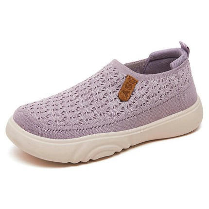 Slip ins Womens Slip on Sneakers Hands Free Walking Maternity Shoes with Arch