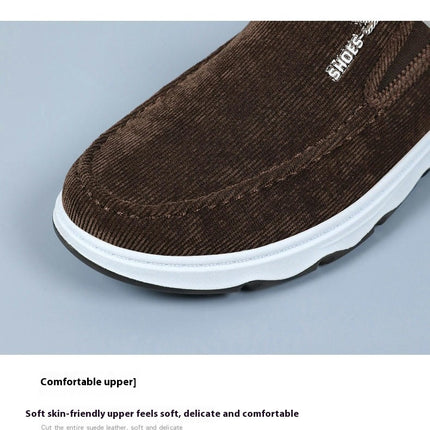 Mens Slip On Walking Shoes Ultra Light Breathable Non Slip Shoes