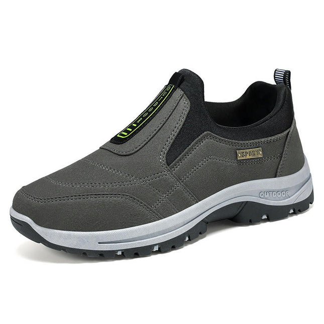 Mens Slip-On Walking Shoes Non Slip Breathable Workout Lightweight Gym Shoes Model G