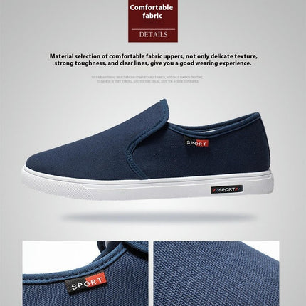 Mens Walking Non Slip Shoes Breathable Workout Lightweight Fashion Slip On Shoes