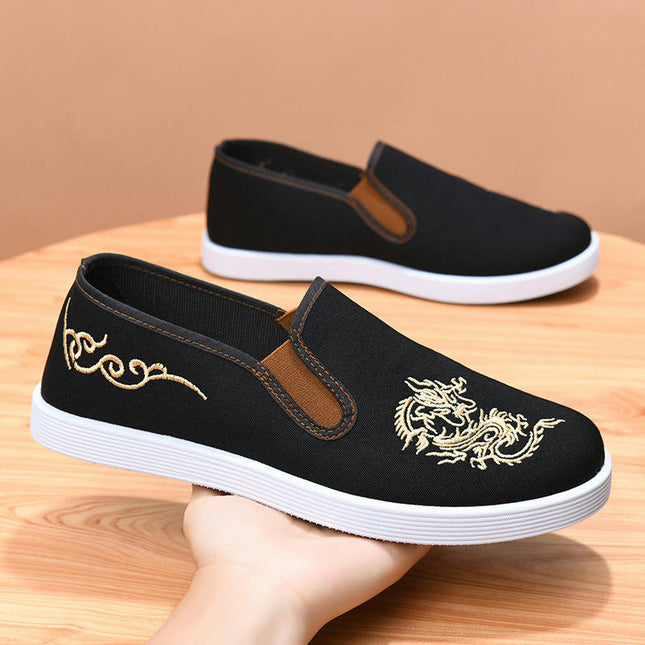 Non Slip Shoes for Men Comfortable Fashion Slip On Tennis Walking Shoes