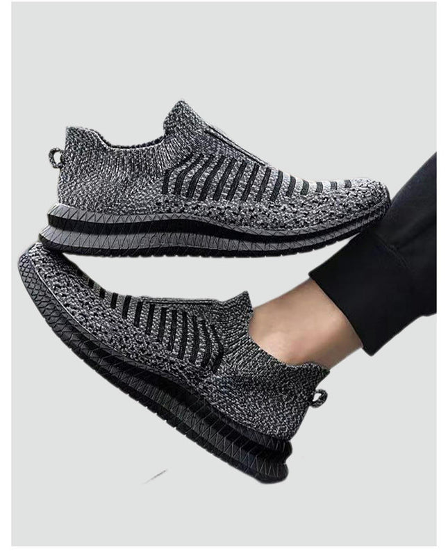 Mens Slip On Casual Working Athletic Gym Shoes - for Jogging Hiking and Trail