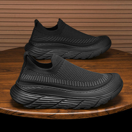 Lightweight Breathable Sneakers for Men Slip On Casual Low Top Walking Shoes