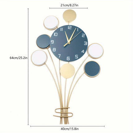 Creative Study Room Digital Display Clock Large Wall Clocks Battery Powered