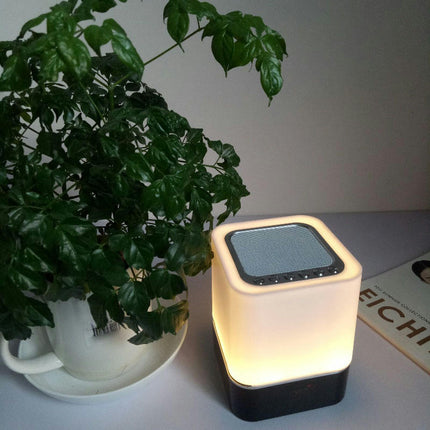 Night Light Speaker Digital Alarm Clock Light Clock  Suitable for Family Gatherings and Parties