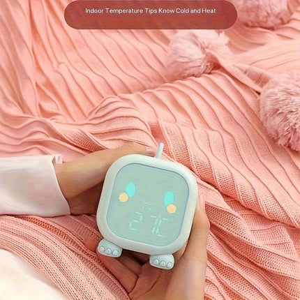 Digital Cartoon Dinosaur Alarm Smart Clock with Adjustable Volume, USB Charging LED Display