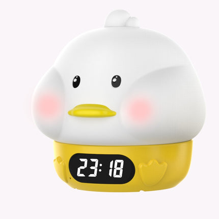 1PC Pat ight with Smart Dual Alarm Clock, Clock  Bedroom Night Light Alarm Clock Gift for Kids