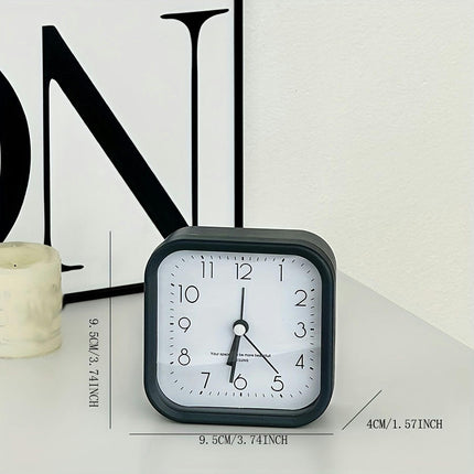 Square Digital Alarm Clock-Perfect For Bedroom, Living Room, Office & Classroom Decor