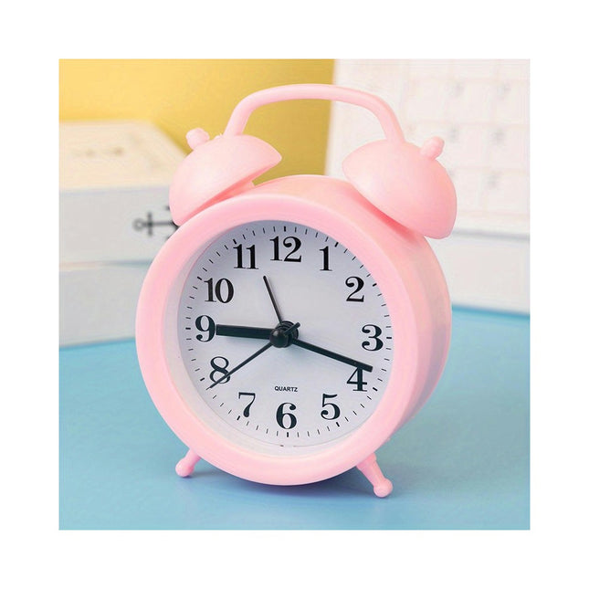 1pc Cute Small Alarm Clock,Bedroom Bedside Small Alarm Clock Digital Clock Student Table Clock