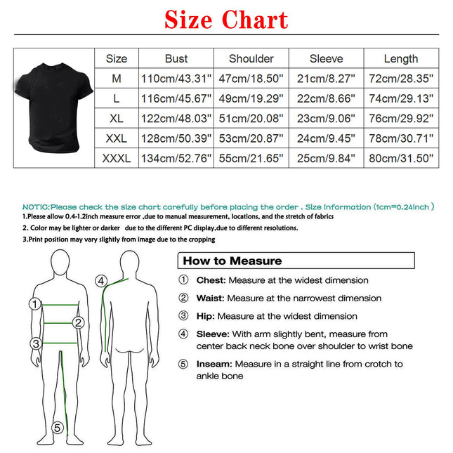 Short Sleeve T-Shirt Crew Neck T-Shirt Summer Men's 3D USA Letter Print T-Shirt, Flag