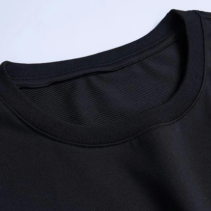Men's Crew Neck Short Sleeve Sports T-shirt Comfortable and Versatile Suitable for Summer and Spring