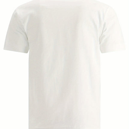 Hip Hop Graphic Men's T-shirt-100% Cotton Short-Sleeved Urban Casual Top Crewneck T-shirt
