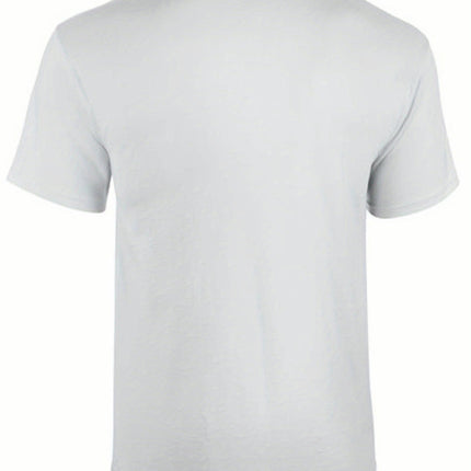 Pure Cotton Men's Tshirt Comfy Tee For Summer, Men's Short Sleeve Top For Daily Activities